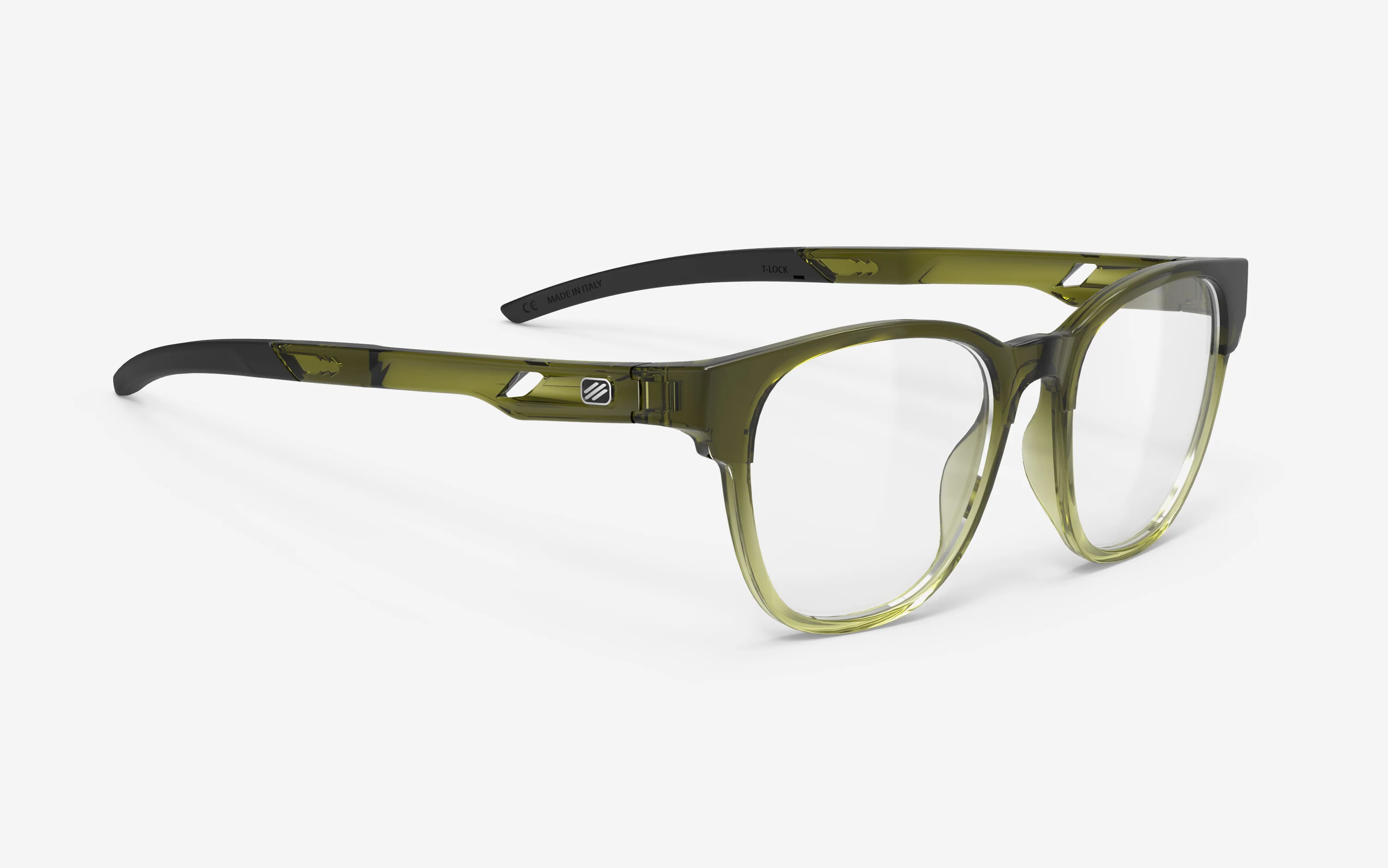 Iridis 65 Crystal Olive/Apple Gloss - Demo Lens - Image 2