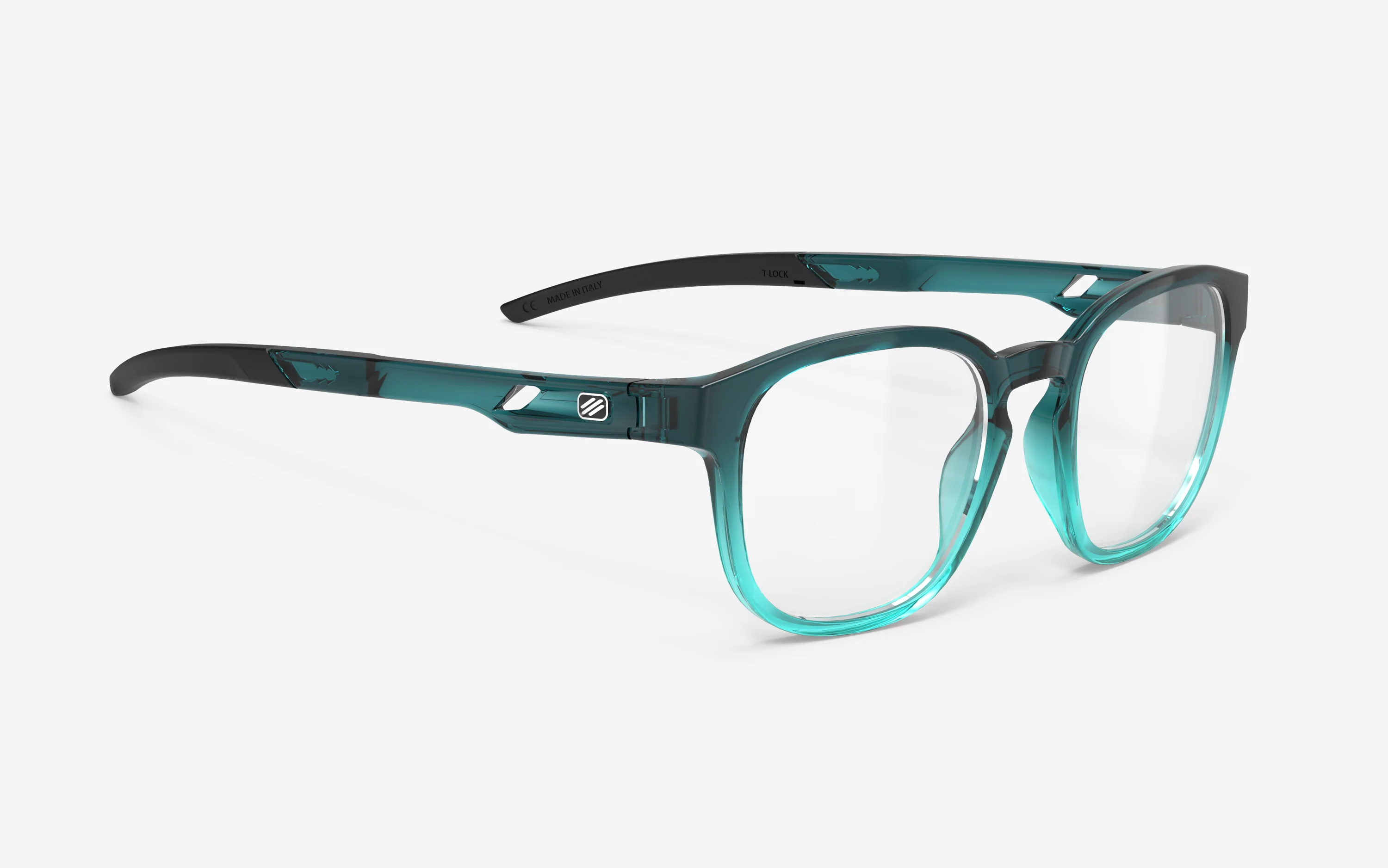 Iridis 66 Crystal Teal/Water Gloss - Demo Lens - Image 2