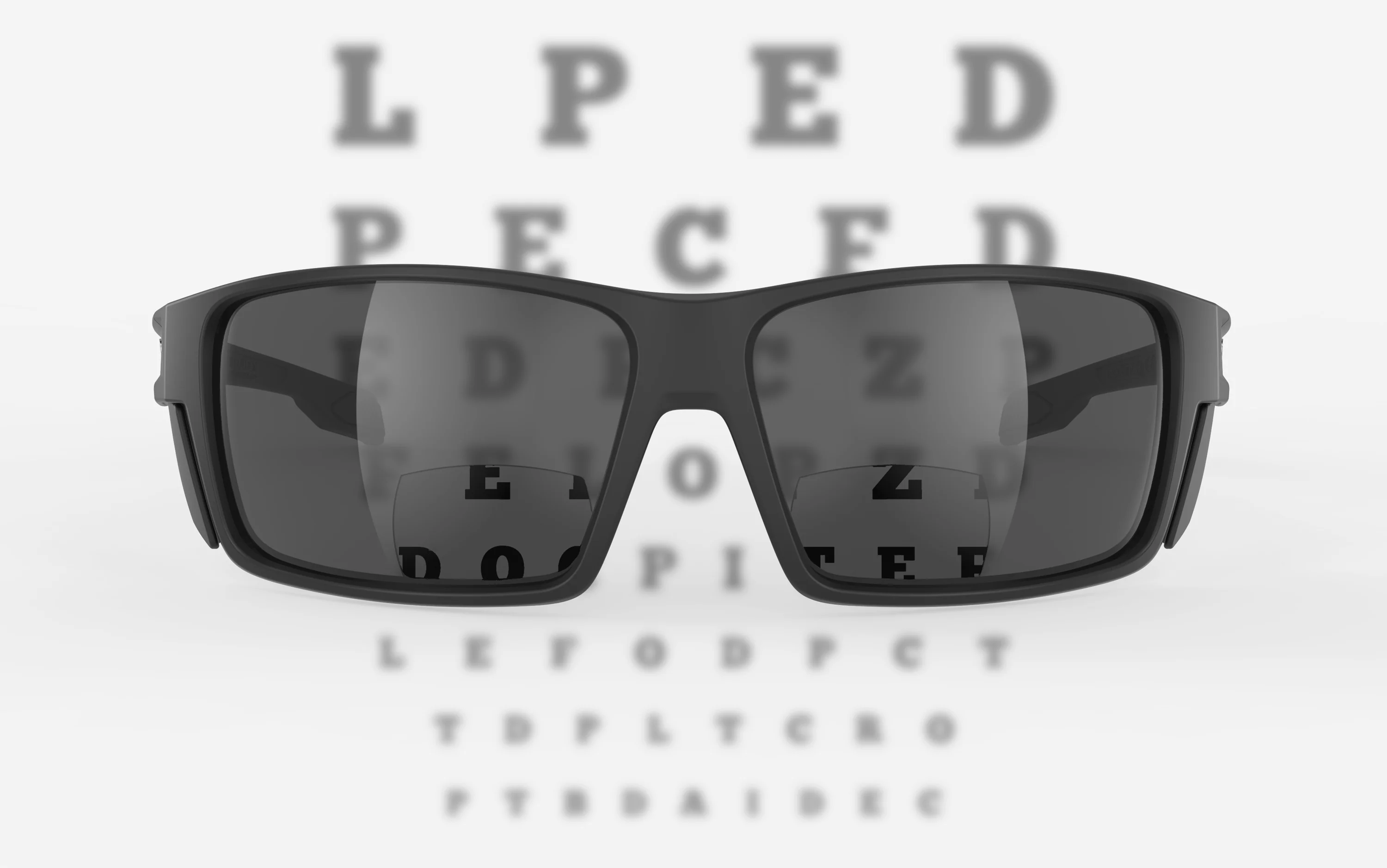 Nyad Readers Black Matte - Smoke Black +2.00 Rx