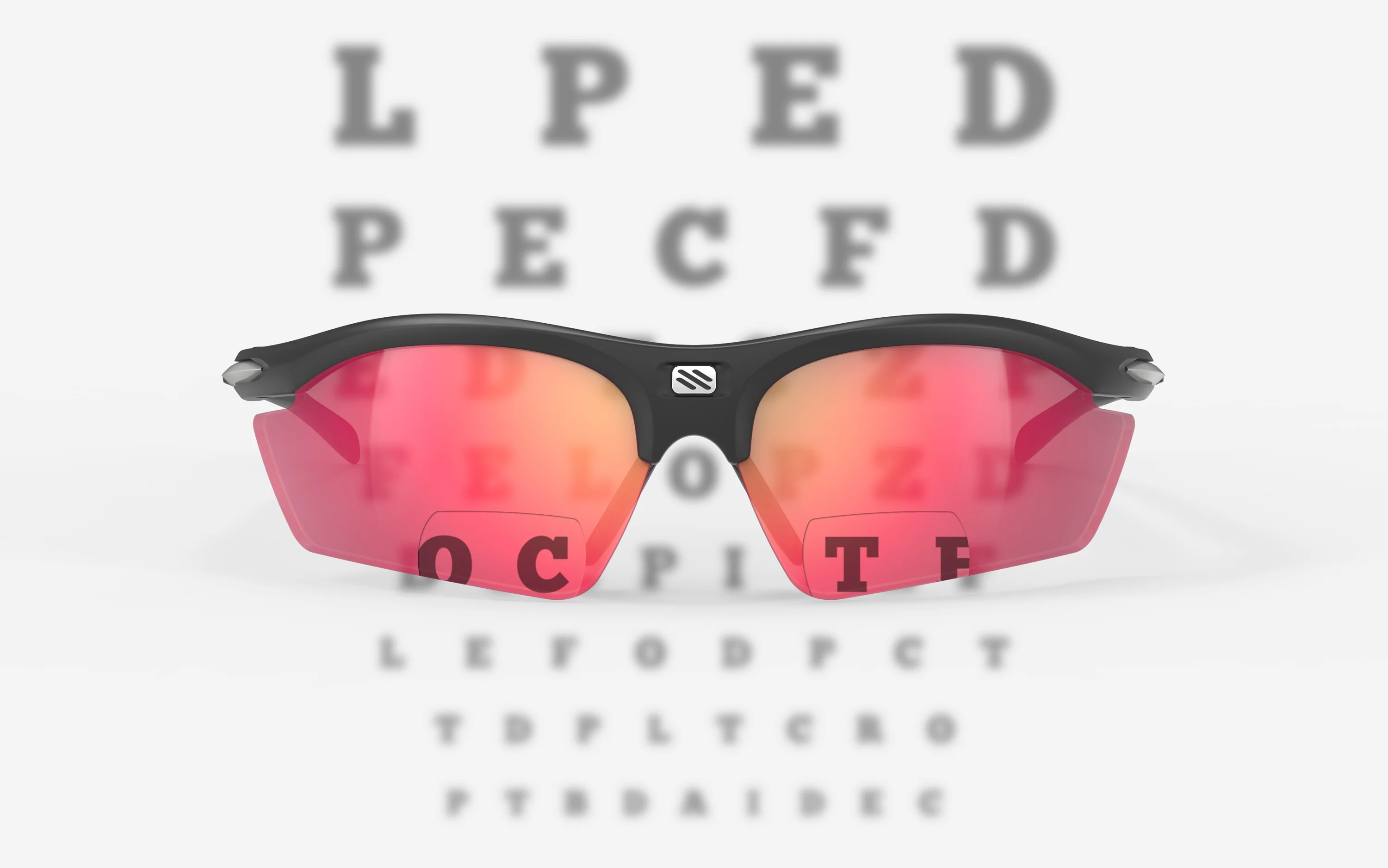 Rydon Readers Black Matte - ML Red +2.50 Rx