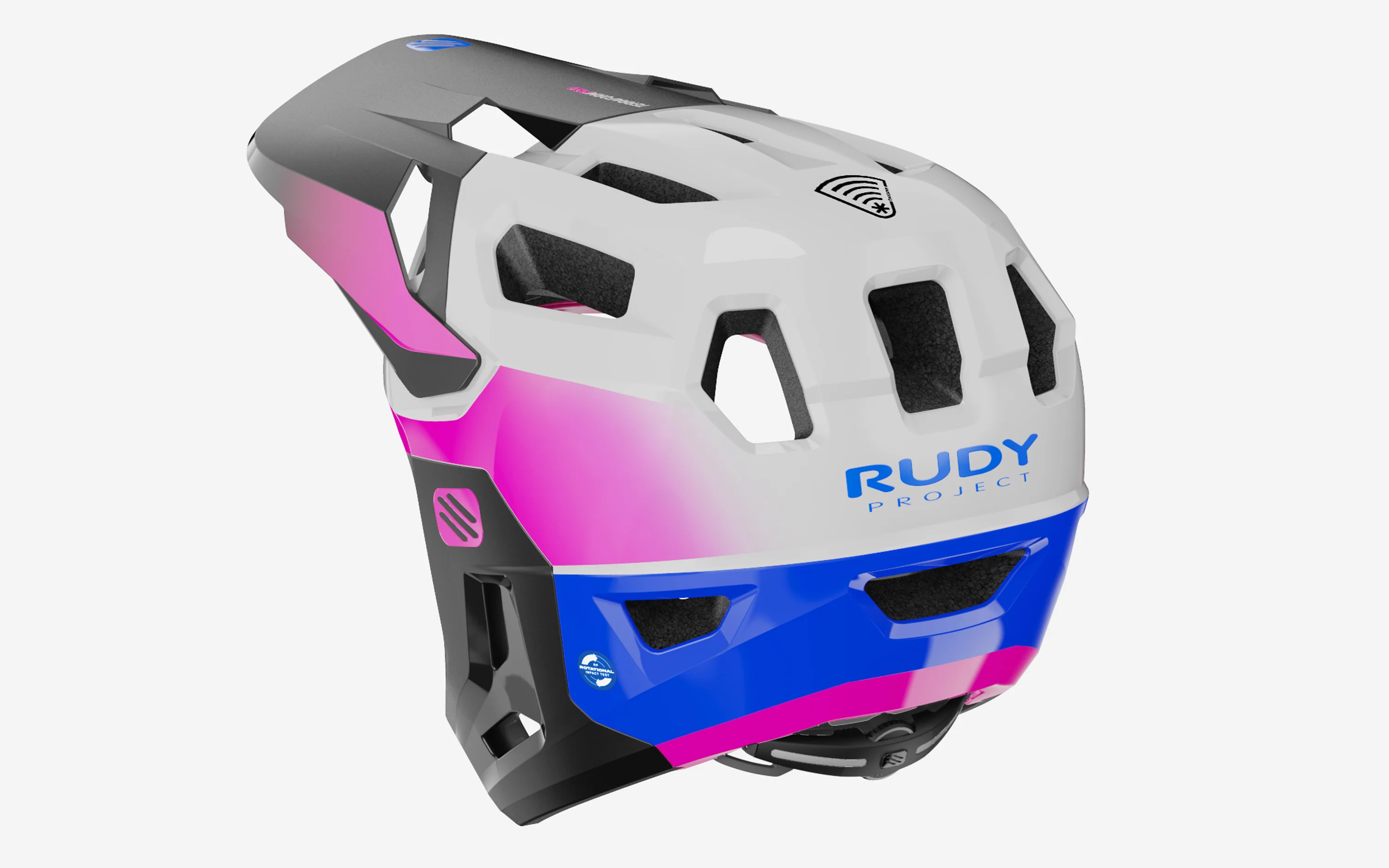 Terraform Pro White/Pink/Cyber Blue Shiny - Image 5